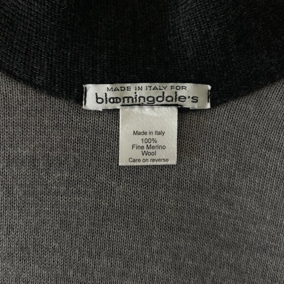 BLOOMINGDALE'S 100% MERINO WOOL WRAP - Picture 2 of 2